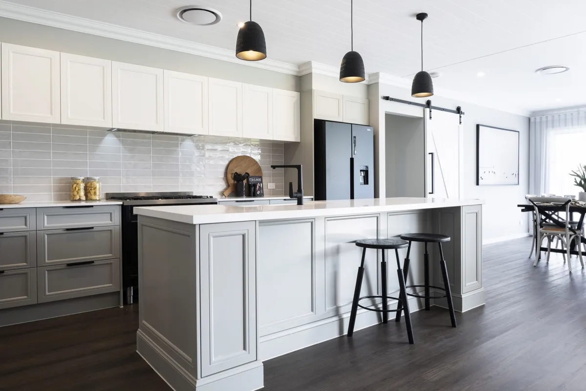 modern open-plan kitchen