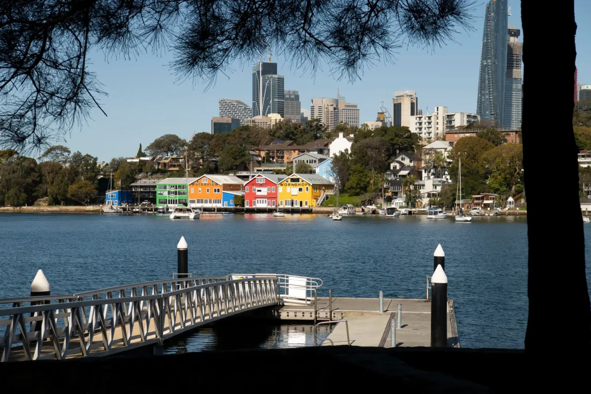Balmain wharf