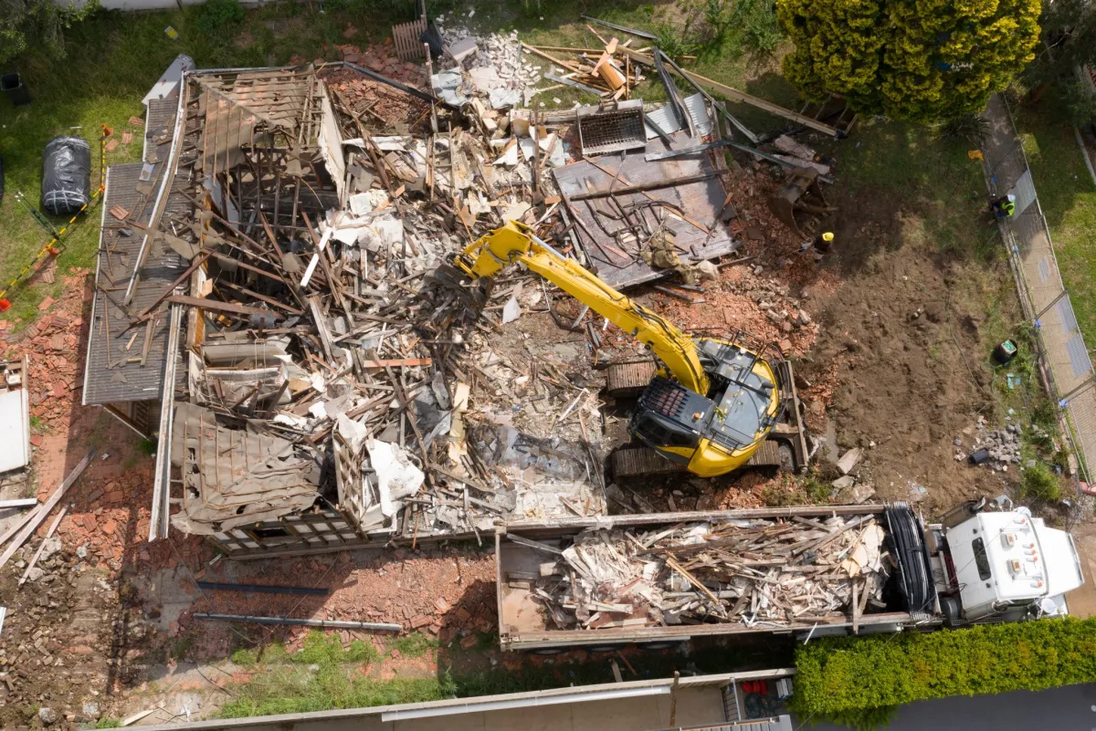 house demolition