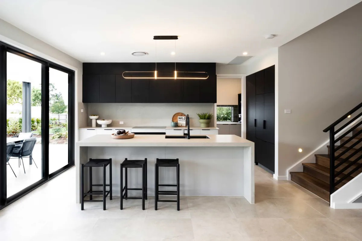 Modernist inspired kitchen