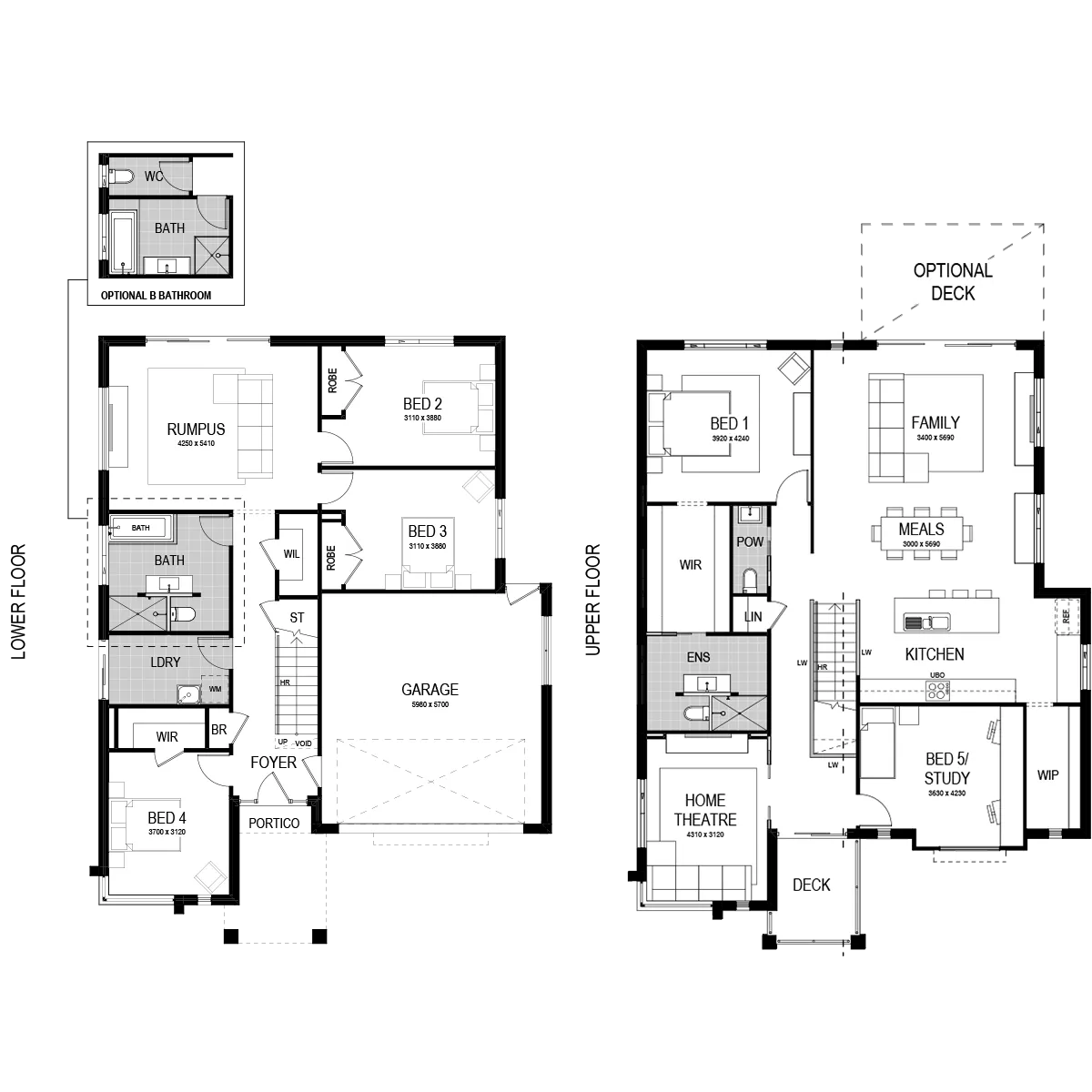 Miami-2-307---Floor-Plan-garage-right