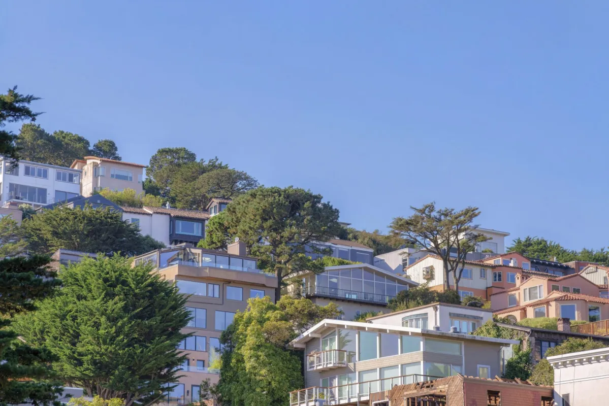 landscape view of rooftops