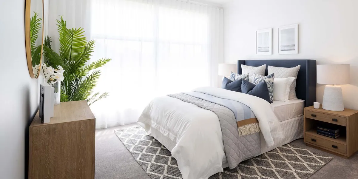 Living area — Avoca 210 display home, Huntlee