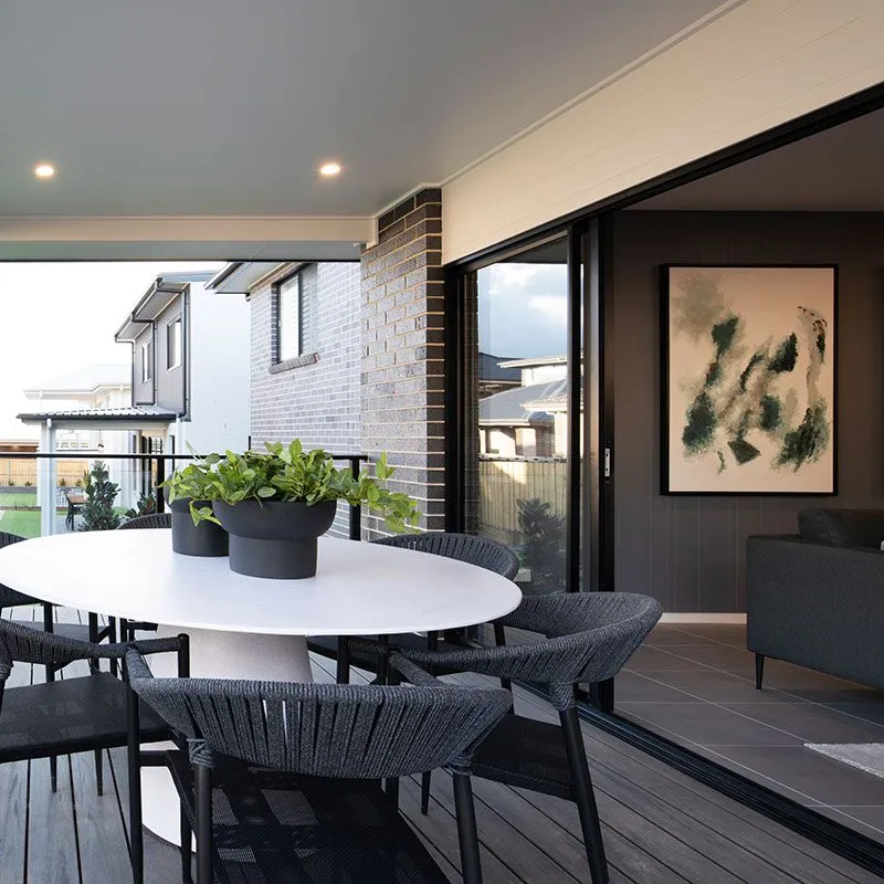 Kitchen interior in a Montgomery Homes display home