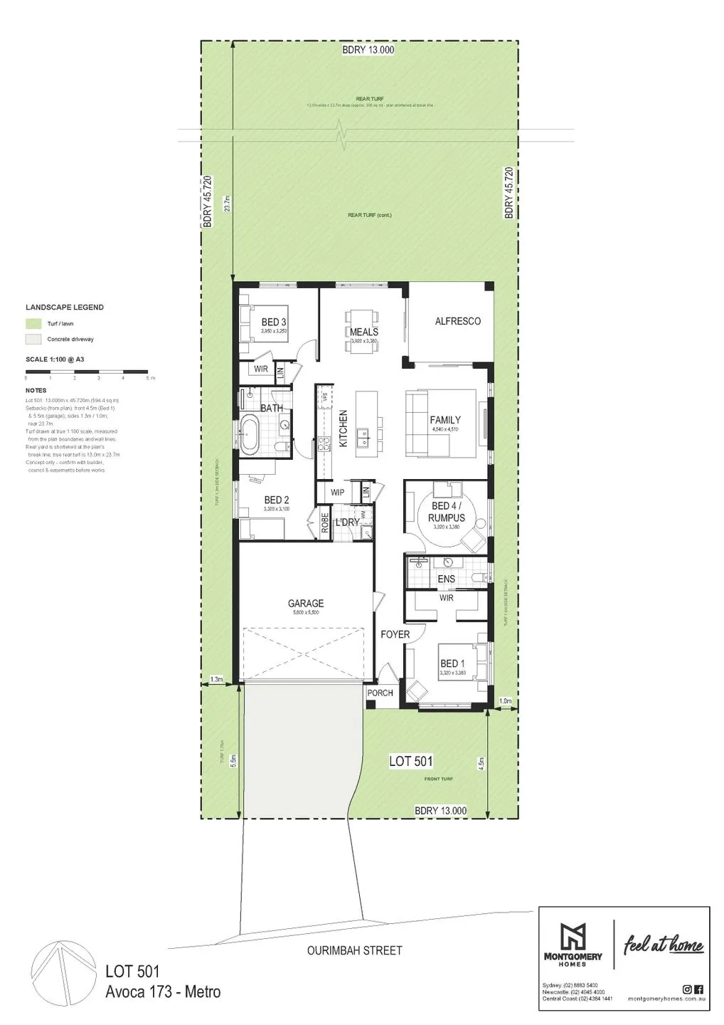 Lot 501 Ourimbah St, Lisarow