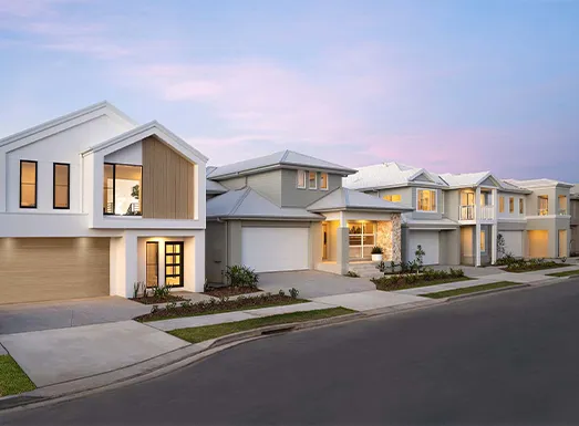Shorehaven 263 display home facade, Leppington