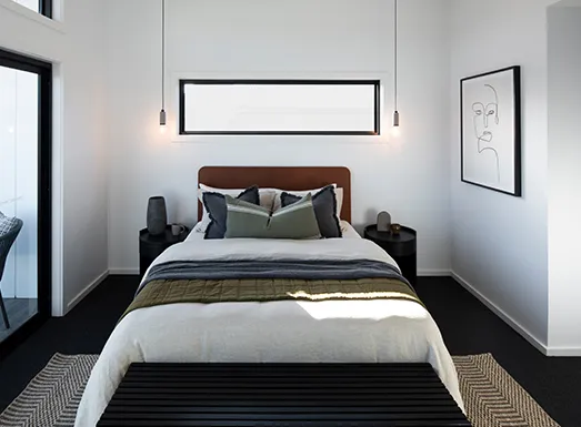 Display home facade on show in Sydney