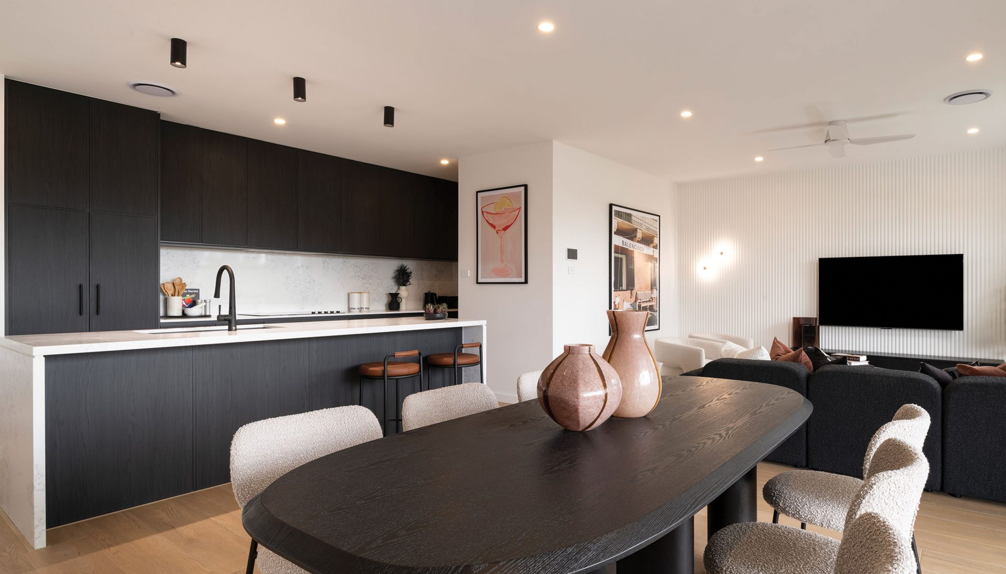 Living area: Additional 30 downlights throughout home